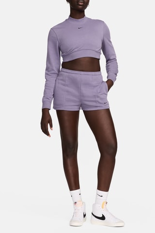 Crop top Chill Terry - Violeta - Nike