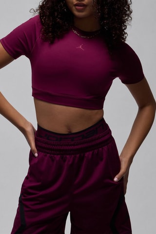 Crop top - Burdeos - Jordan
