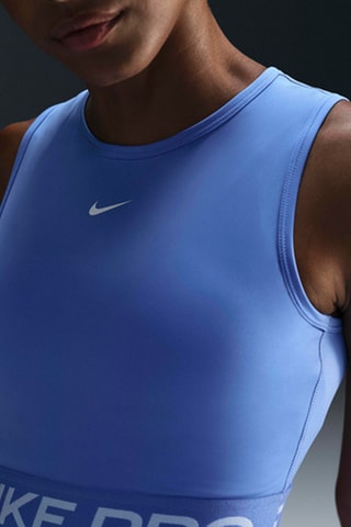 Crop top regular fit Pro - Celeste - Nike