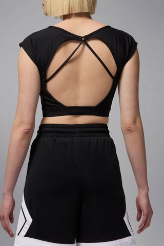 Crop top - Negro - Jordan