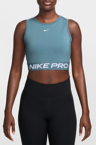 Crop top de entrenamiento - Azul claro - Nike