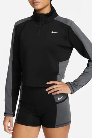 Top de entrenamiento Nike Pro - Negro y gris