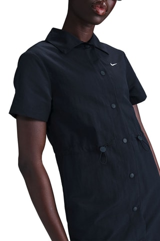 Vestido camisero - Negro - Nike
