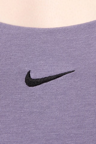 Body tanga Nike Sportswear Chill Knit - Violeta