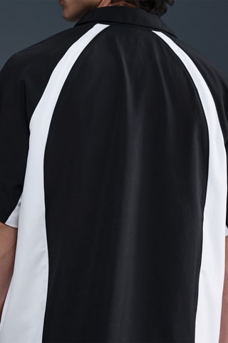 Chemise oversize de skateboard - Noir et blanc - Nike