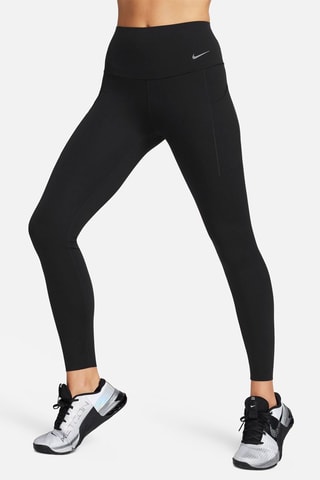 Leggings de fitness de tiro alto - Negro