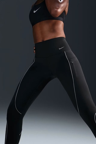 Leggings de tiro alto - Negro