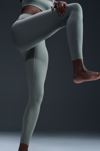 Leggings deportivos de tiro alto Zenvy - Verde - Nike