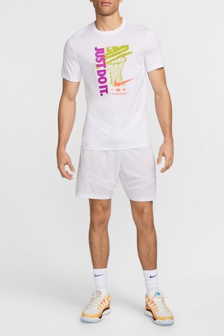 T-shirt de basketball - Blanc - Nike