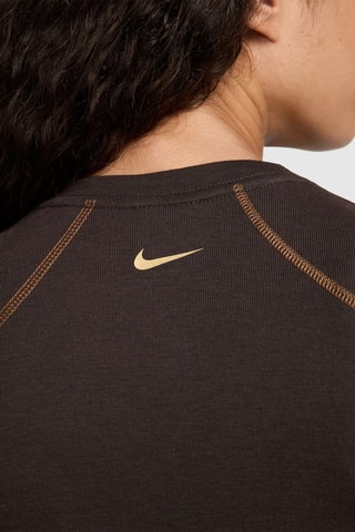 Vestido camiseta regular fit Sportswear - Marrón - Nike