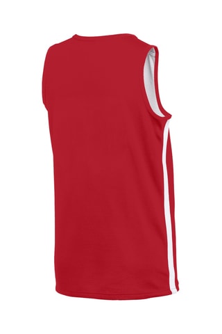 Maillot de basketball réversible - Blanc et rouge - Nike