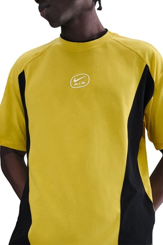 Camiseta ancha - Amarillo y negro - Nike