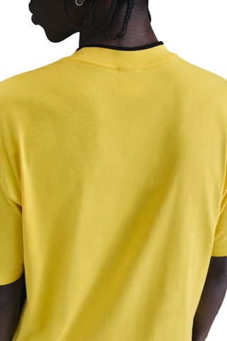 Camiseta ancha - Amarillo y negro - Nike