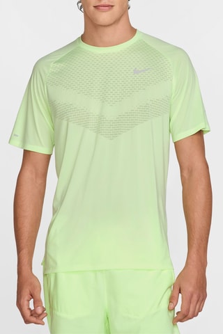 T-shirt de running - Vert clair - Nike