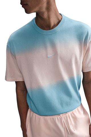 Camiseta - Crudo y azul claro - Nike