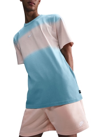 Camiseta - Crudo y azul claro - Nike