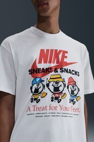 Camiseta ancha - Blanco - Nike