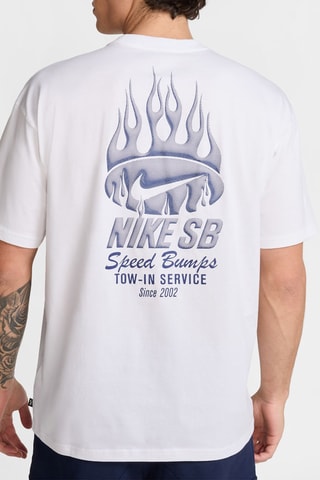 T-shirt de skateboard - Blanc - Nike