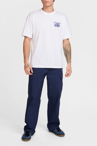 T-shirt de skateboard - Blanc - Nike