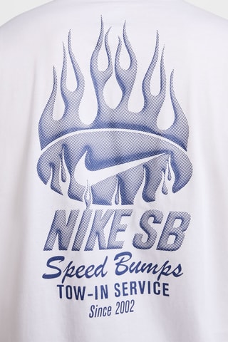 T-shirt de skateboard - Blanc - Nike
