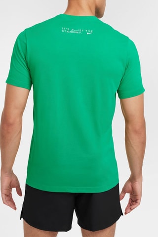 T-shirt running regular Eliud Kipchoge - Vert - Nike