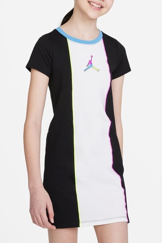 Vestido camiseta - Negro y blanco - Jordan