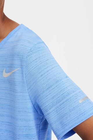 Camiseta - Azul claro jaspeado