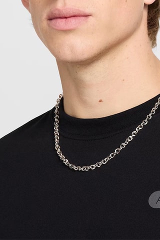 Camiseta ancha - Negro