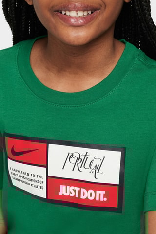 T-shirt de football Portugal - Vert