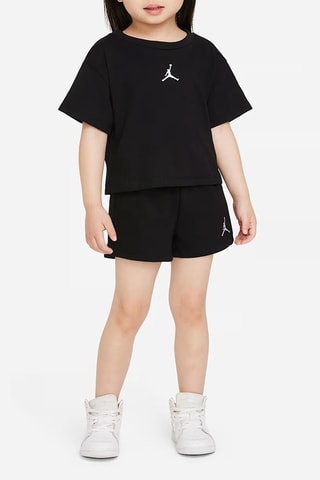 Camiseta y short - Negro