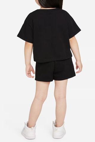 Camiseta y short - Negro