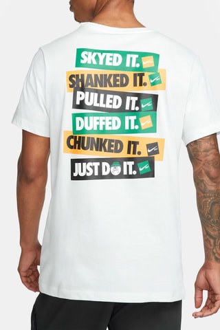 Camiseta de golf Nike - Blanco