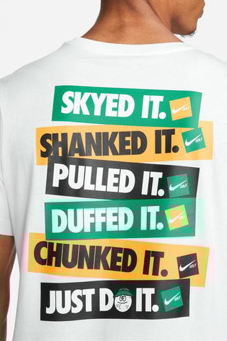 Camiseta de golf Nike - Blanco