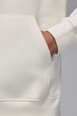 Sudadera polar con capucha - Blanco