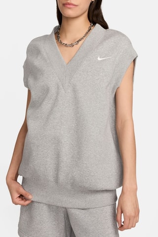 Sudadera oversize polar Nike Sportswear Phoenix - Gris jaspeado