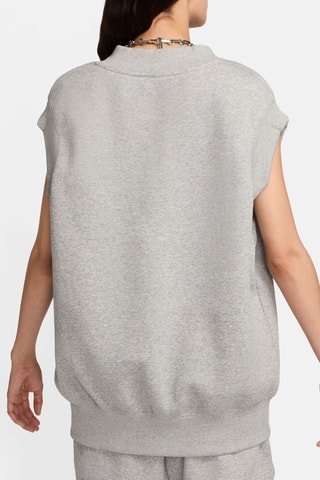 Sudadera oversize polar Nike Sportswear Phoenix - Gris jaspeado