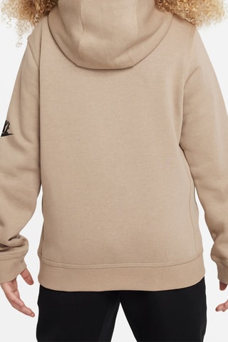 Sudadera polar con capucha - Caqui - Nike