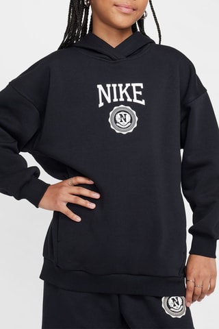 Sweat polaire à capuche - Noir - Nike