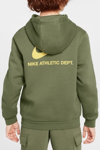 Sudadera polar con capucha - Verde