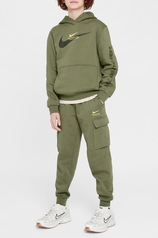 Sudadera polar con capucha - Verde