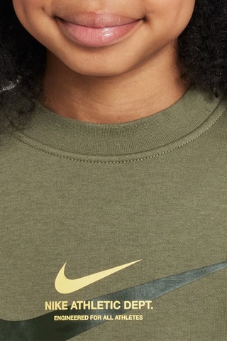 Sudadera polar - Verde oliva - Nike