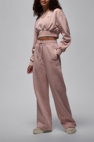 Sudadera polar corta - Rosa empolvado