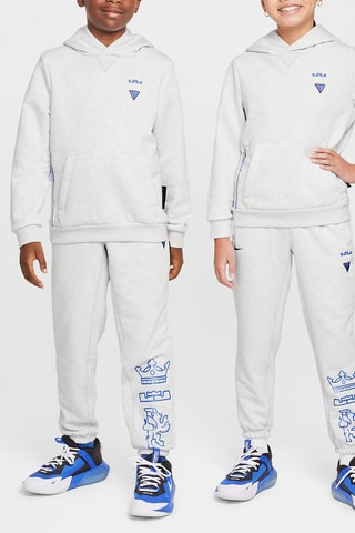 Sweat de basketball LeBron James - Ecru chiné