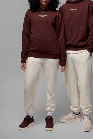 Sudadera polar con capucha - Marrón