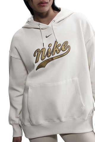 Sudadera polar con capucha Phoenix - Blanco - Nike