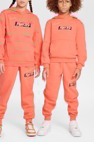 Sweat polaire de football Nike Club Fleece Erling Haaland - Corail - Nike