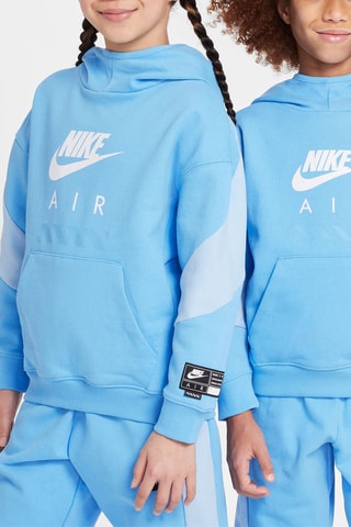 Sweat polaire à capuche - Ciel - Nike