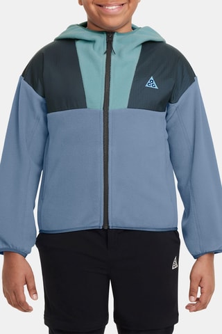 Sudadera polar con capucha - Azul -­ Nike