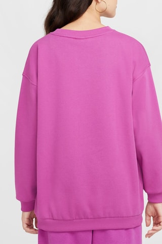 Sweat polaire - Fuchsia et blanc - Nike