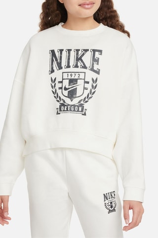 Sweat polaire - Blanc - Nike